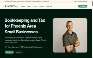 Konexus Accounting LLC website