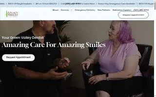 Legacy Smiles of Southern Arizona website