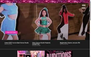 Glam Dance Studio By Cindy of San Luis website