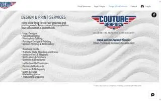 Couture Graphics of San Tan Valley website