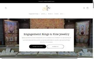 Maya Caroleena Jewelers website