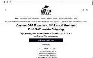 White Wolf Prints website