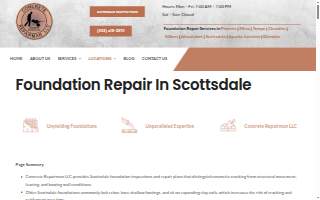 Concrete Repairman® Foundation Repair of Scottsdale