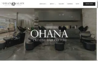 Ohana Salon - Scottsdale website