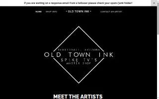 Old Town Ink website