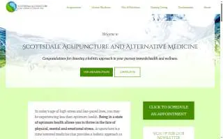Scottsdale Acupuncture and Alternative Medicine website