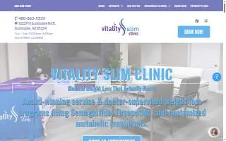Vitality Slim Clinic website