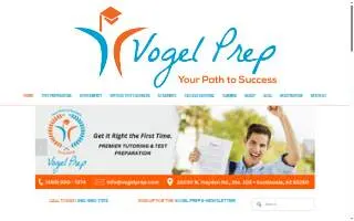 Vogel Prep website