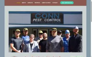 Conn Pest Control of Sedona website