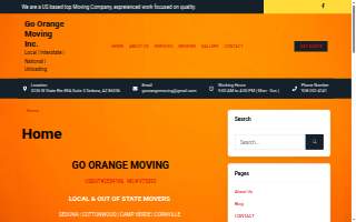 Go Orange Moving Inc of Sedona