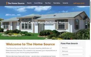 The Home Source website