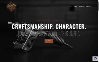 Battleship Tattoo Shop website