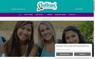 Clothing Exchange website