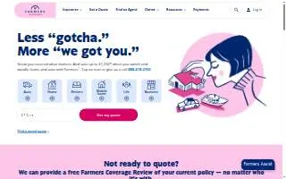 Farmers Insurance - Carrie Aguillon website