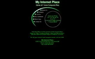 My Internet Place of Somerton website