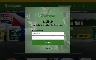 Remington Industrial Supply website
