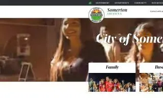 Somerton Municipal Court website