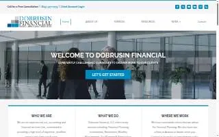 Dobrusin Financial LLC website