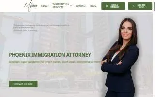 Milovic Law Firm of Sun City website