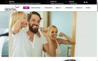 Sun City West Dental website
