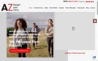 AZ Weight Loss Clinic of Sun City West website