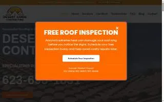 Desert Sands Contracting of Sun City West website