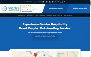 Gemba Automotive of Sun City West website
