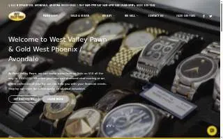 West Valley Pawn & Gold website