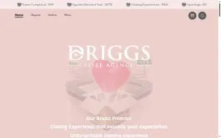 Driggs Title Agency - Surprise website
