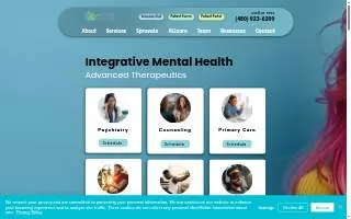 Alevea Mental Health website