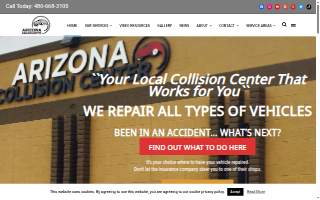 Arizona Collision Center - Tempe Body Shop and Collision Repair