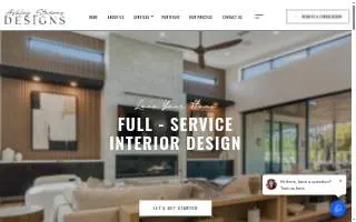Ashley Stevens Designs website