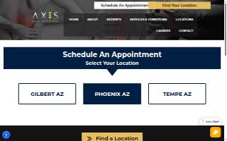 Axis Spine and Sport - Tempe