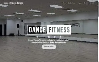 Dance Fitness Tempe website