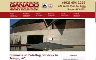 Ganado Painting & Wall Covering website