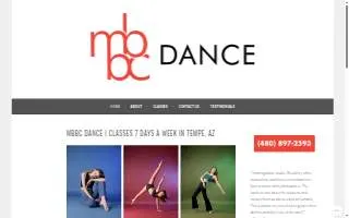 MBBC Dance website
