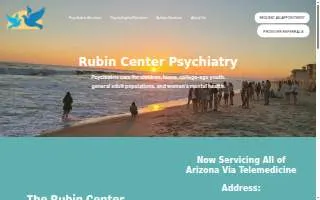 The Rubin Center Psychiatry website