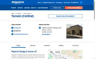 Athletico Physical Therapy - Tucson (Central)