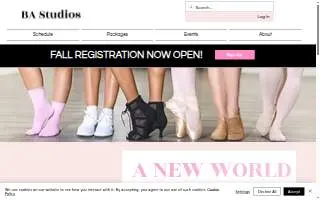 BA Studios website