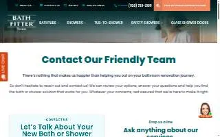Bath Fitter Southern Arizona of Tucson website