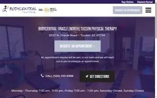 Bodycentral Physical Therapy - Oro Valley Physical Therapy Catalina & North Tucson website