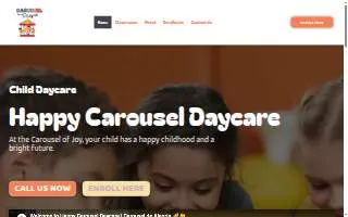 Carousel de la Alegria website
