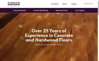 Cimaco Floor Services Inc website