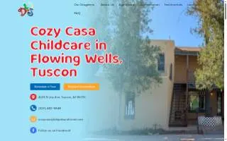 Cozy Casa Day Care & Pre-School of Tucson website