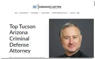 Damianakos Law of Tucson website