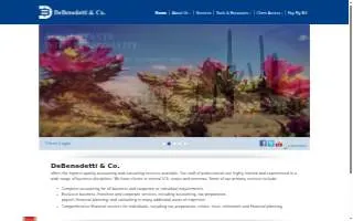 DeBenedetti & Co. website