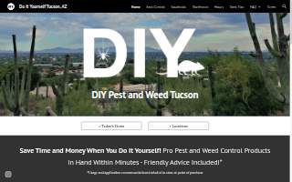 Do It Yourself Pest and Weed Control