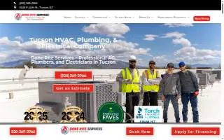 Done Rite Services - HVAC, Plumbing, & Electrical website