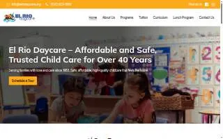 El Rio Daycare website