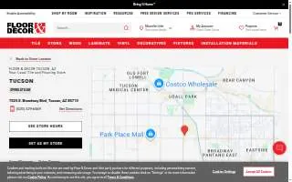 Floor & Decor of Tucson website